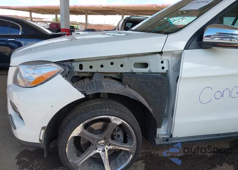 2012 Mercedes-Benz Ml 350 4Matic из США, поврежденный, VIN 4JGDA5HB8CA008536